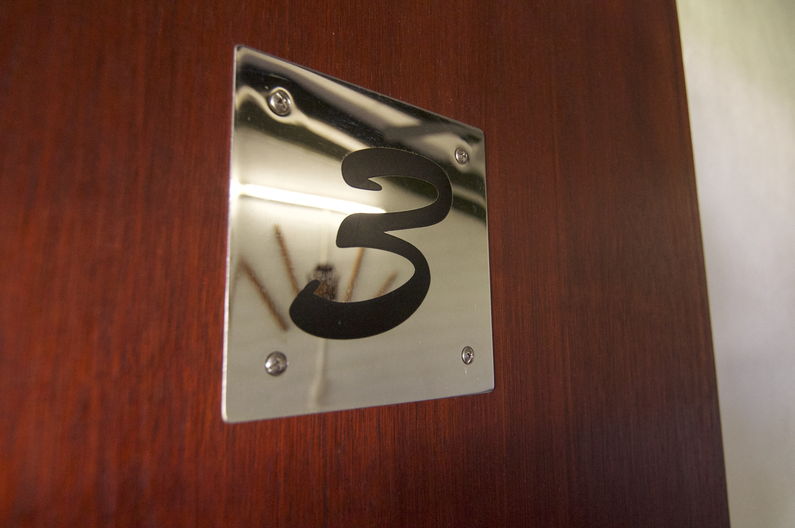 Standard Double Room at Deco Stop Lodge – Number on Door