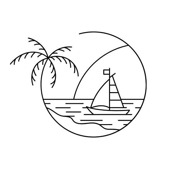 Beachfront icon